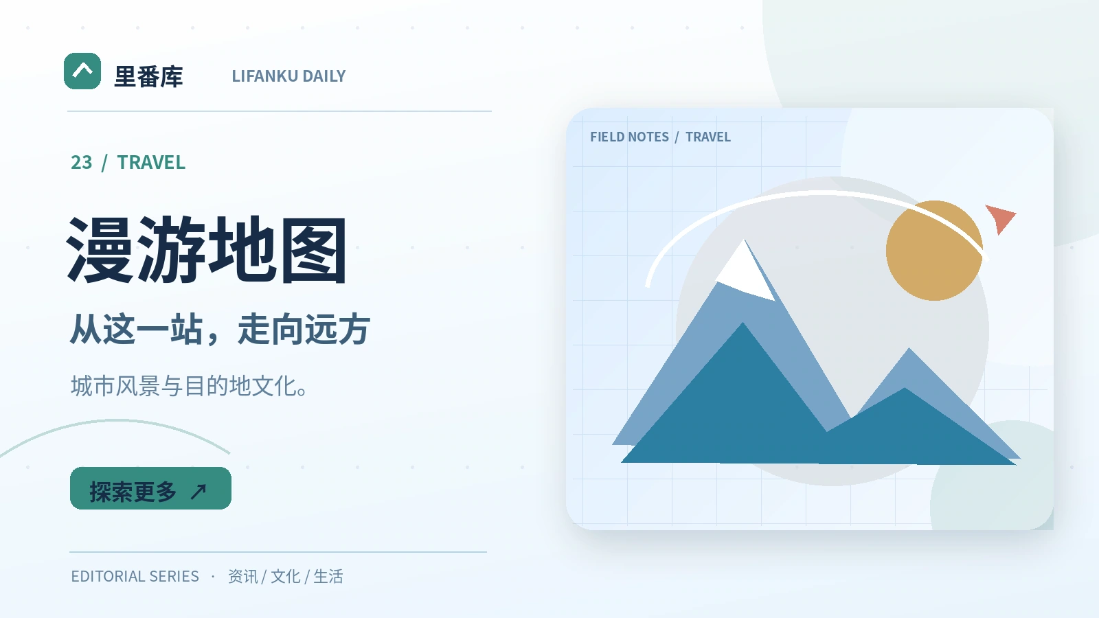 规划城市短途旅行的阅读清单